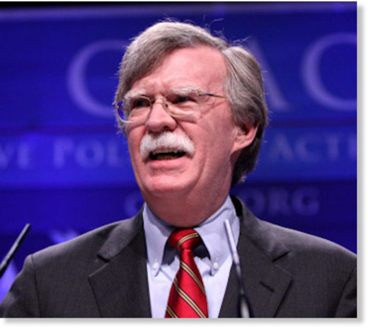 Click to enlarge John Bolton