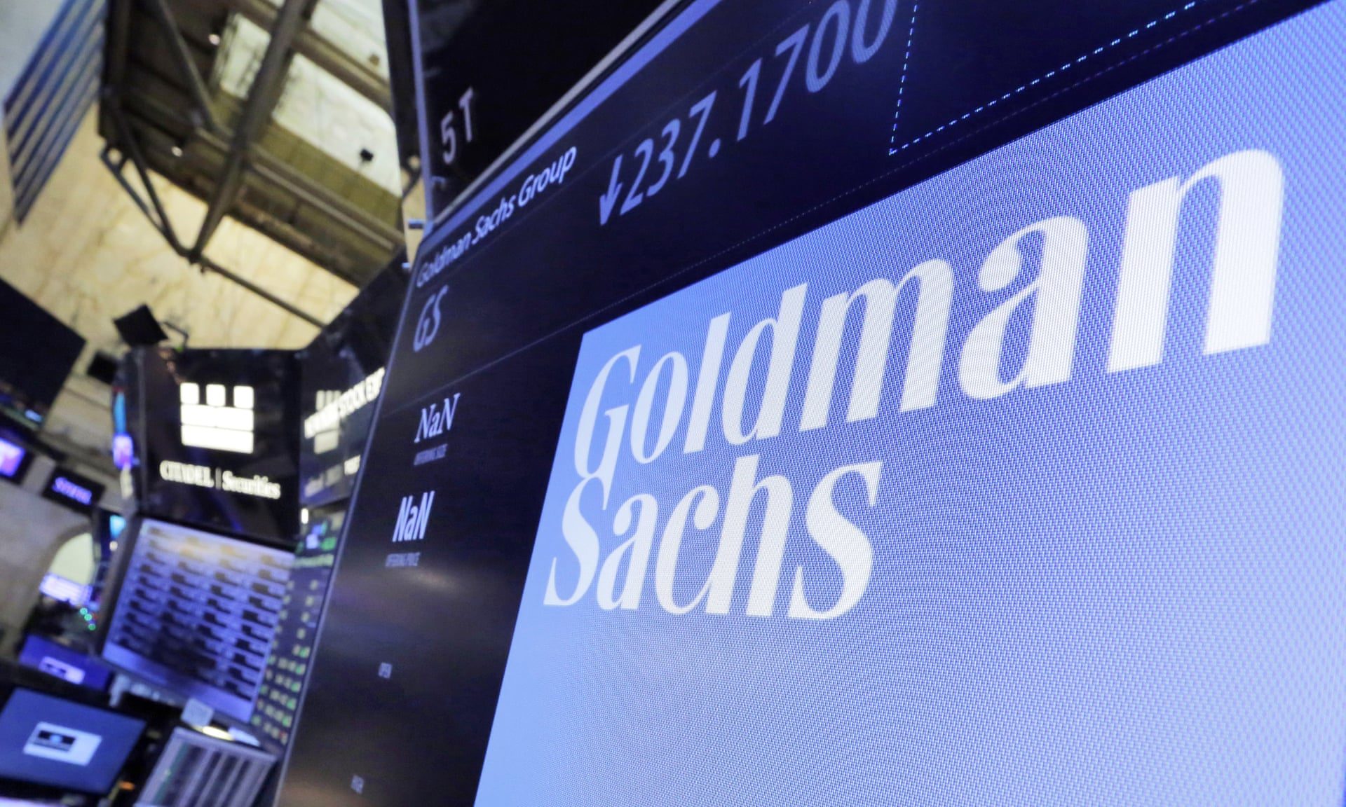 Click to enlarge Goldman Sachs