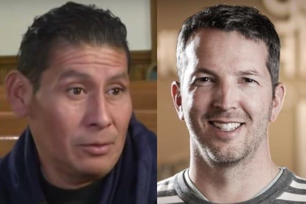 Miguel Ramirez Valiente, left, Sean Buchanan, right
