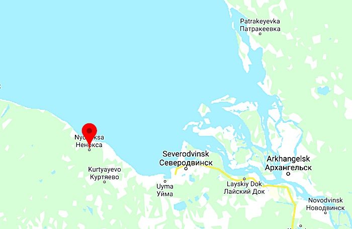 Map location