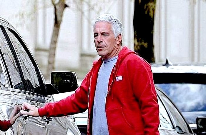 Click to enlarge Epstein and car