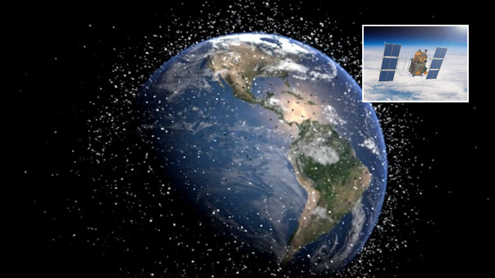 Click to enlarge Space junk