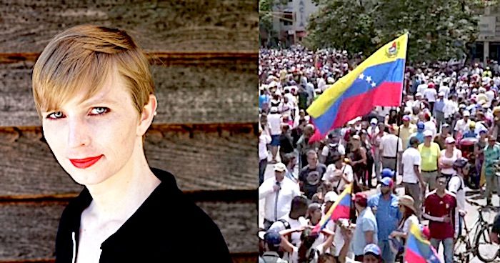 Click to enlarge Chelsea Manning/Venezuela