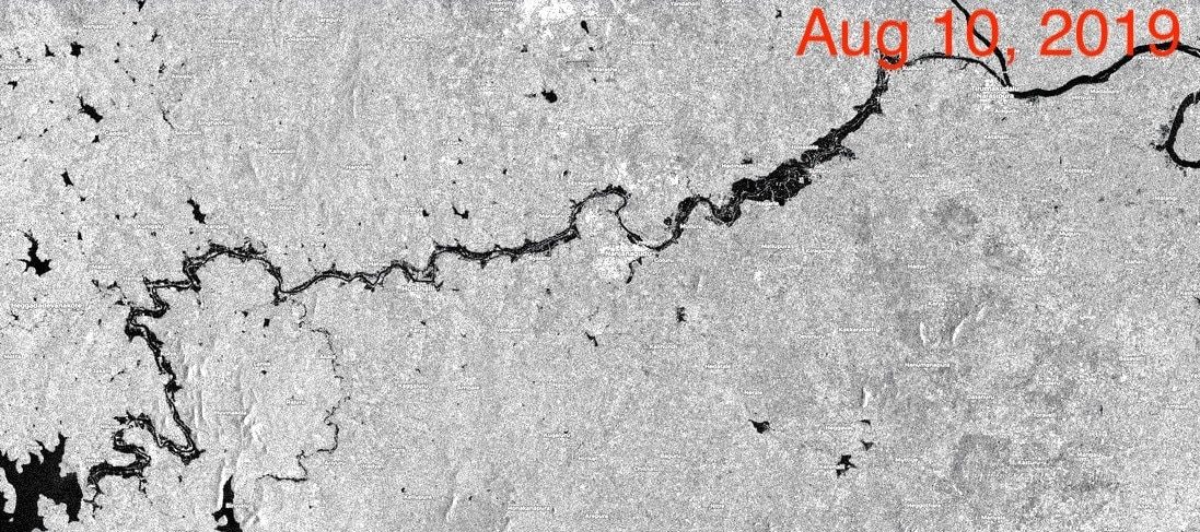 Source: Contains Copernicus Sentinel Data [2019]; Processed by Raj Bhagat P using Sentinel Hub