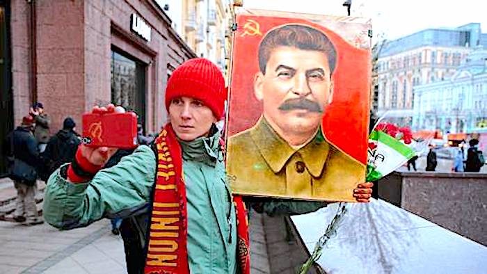 Click to enlarge demonstratorStalin