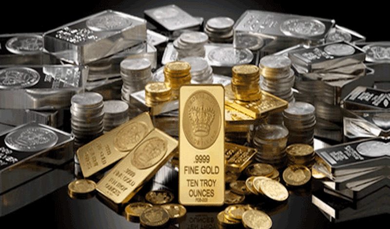 gold and silver