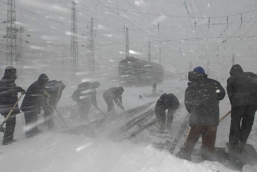 Click to enlarge China snow