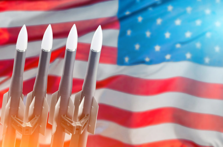 Click to enlarge US flag missiles