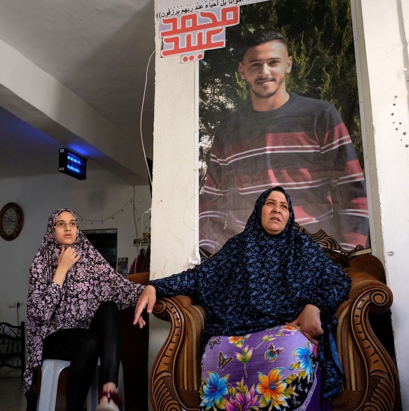 Click to enlarge Mohammed Obeid’s mother