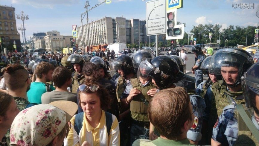 protests in Moscow