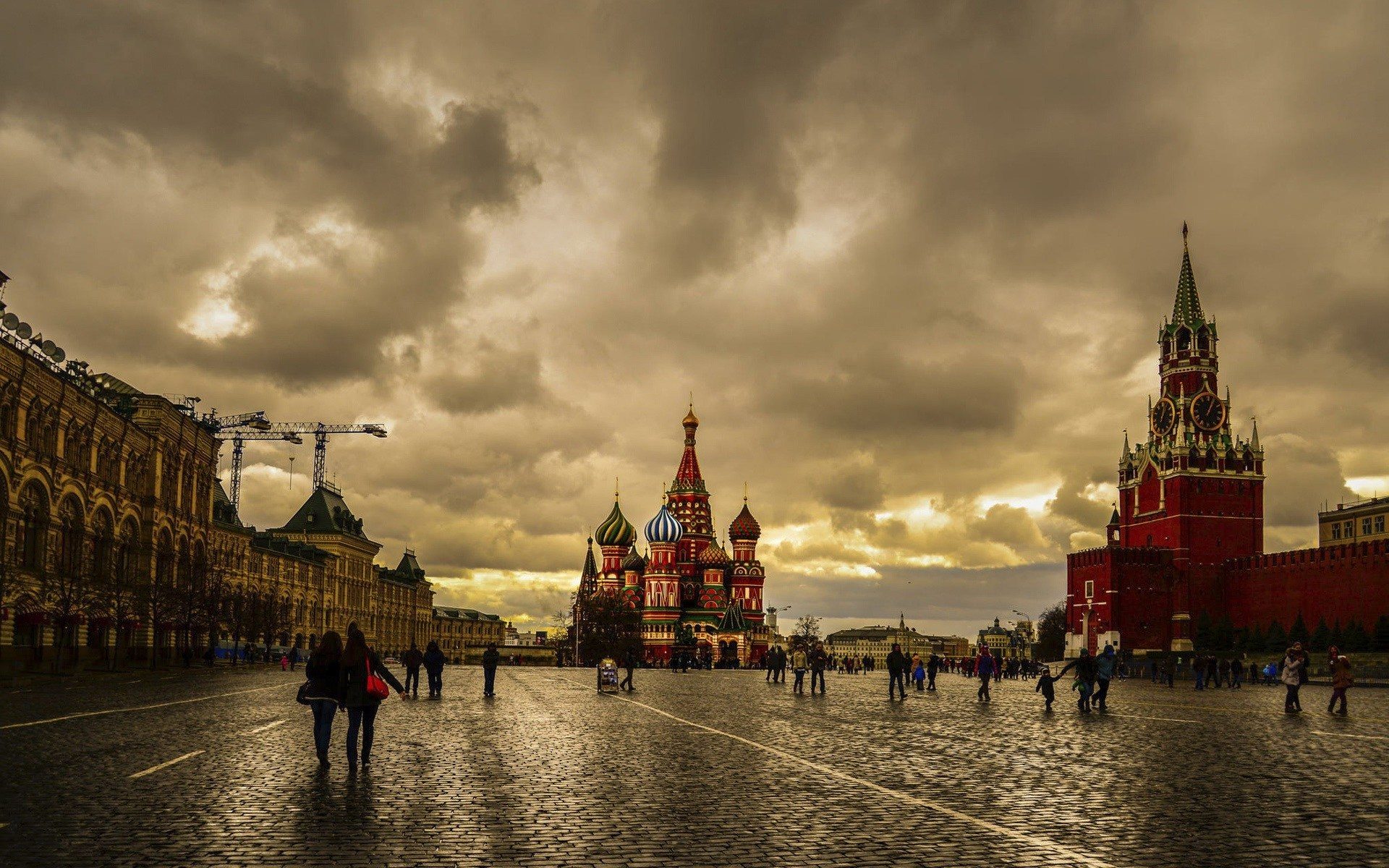 Cloudy Moscow