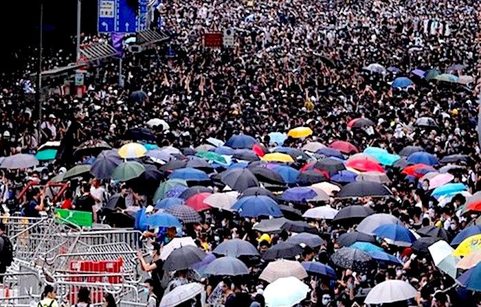 Click to enlarge Hong Kong protest