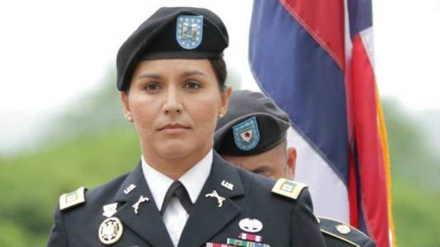 Click to enlarge tulsi gabbard national guard reserve