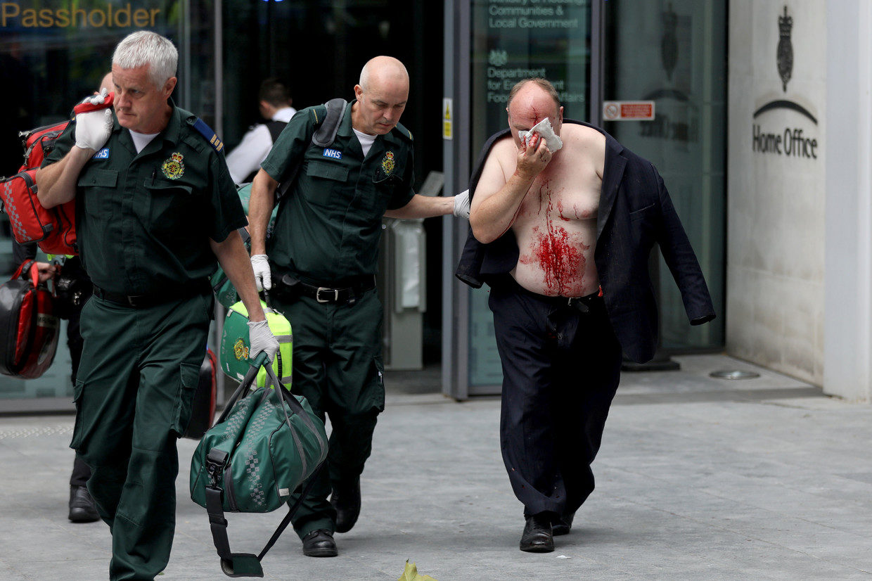 home office stabbing