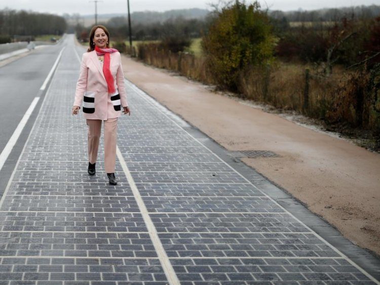 Click to enlarge solar road