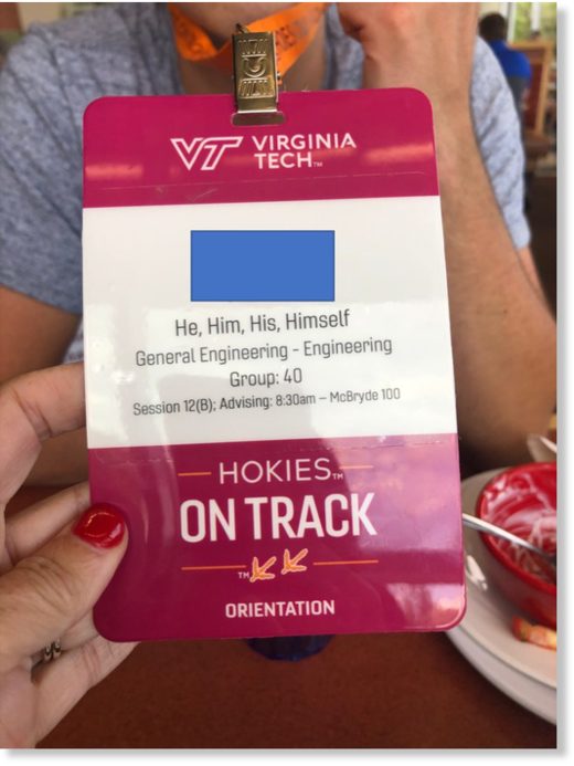 Virginia Tech Pronouns