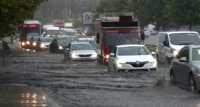 The coastal avenue in Bakırköy district