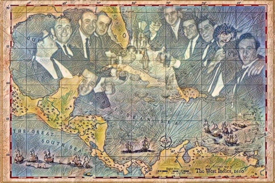 Map carribbean smugglers spies operation 40