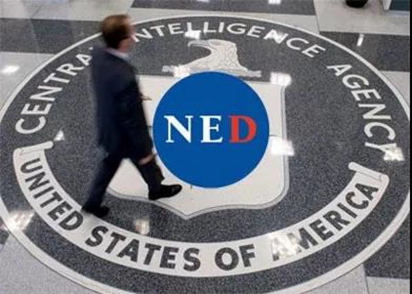 CIA NED national endowment for democracy