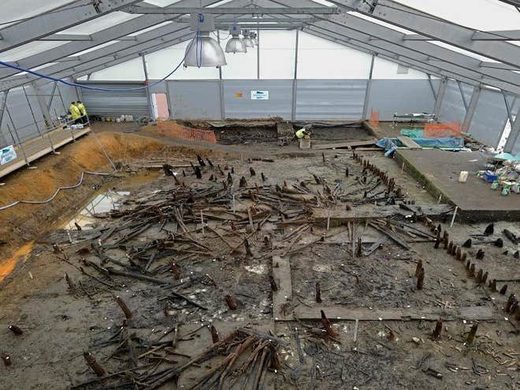 Click to enlarge bronze age settlement