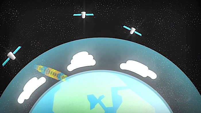 Click to enlarge Cloaked satellites