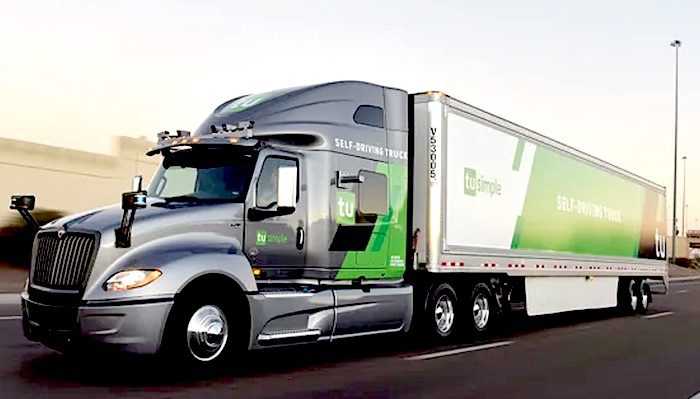 Self-driving truck