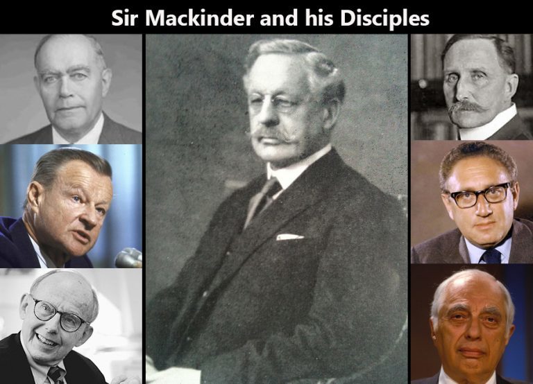 Click to enlarge geopolitics mackinder kissinger huntington brzezinski