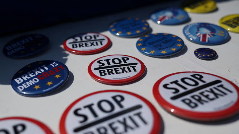 anti brexit badges