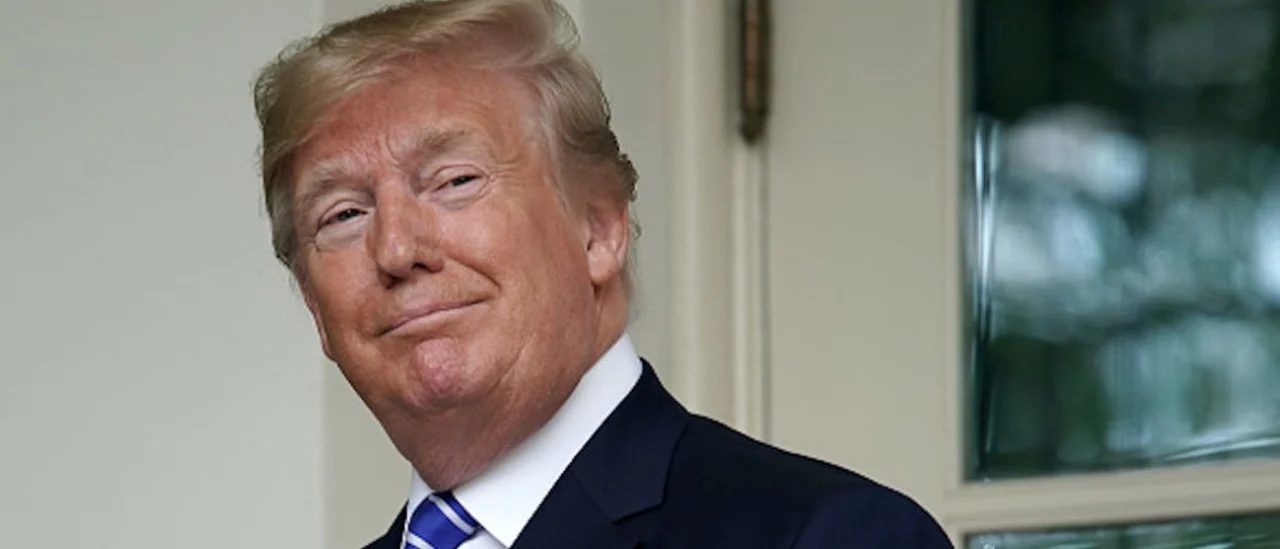 trump smirk