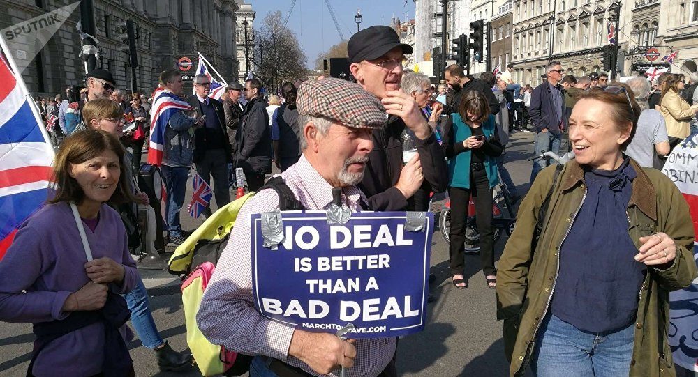 brexit demonstration