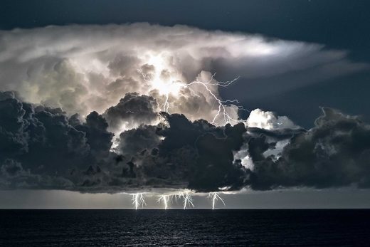 lightning storm finland