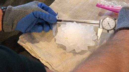 record hailstone colorado