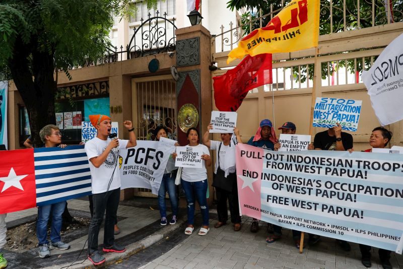 Protests riots West Papua Aug 2019