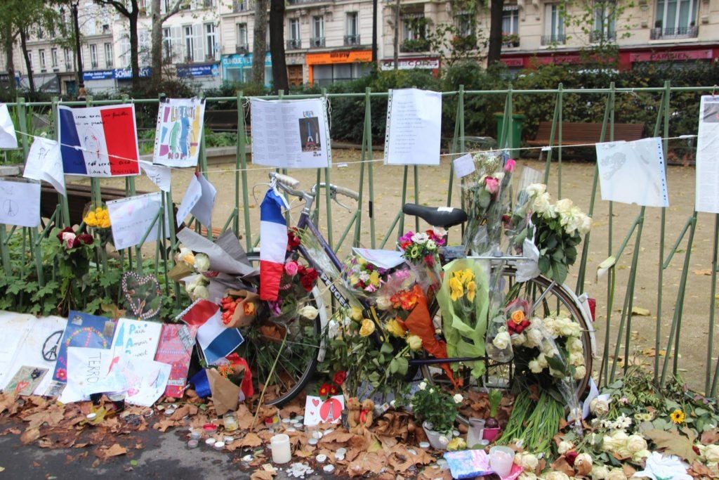 paris terror memorial