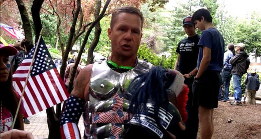 based spartan protester