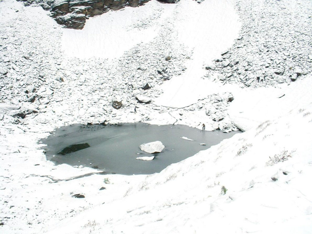 Click to enlarge Roopkund Lake