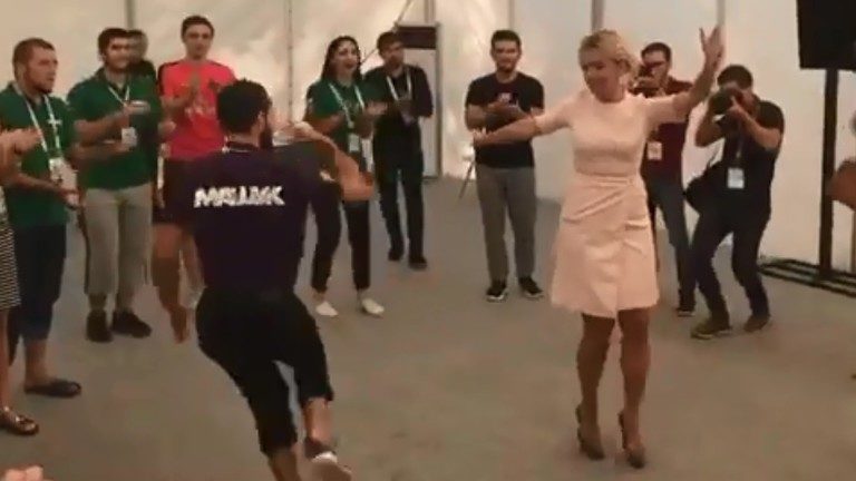 zakharova dancing