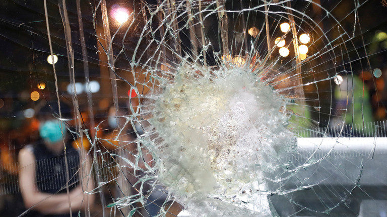 cracked window