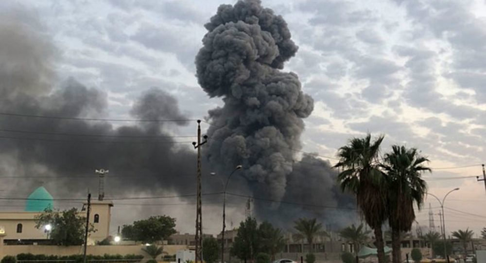 munitions explosion Iraq drone strike Israel