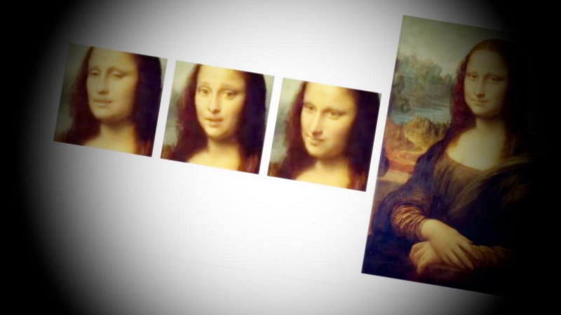 Click to enlarge mona lisa deep fake video