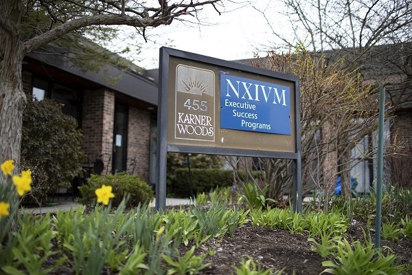 Click to enlarge The NXIVM Executive Success Programs sign
