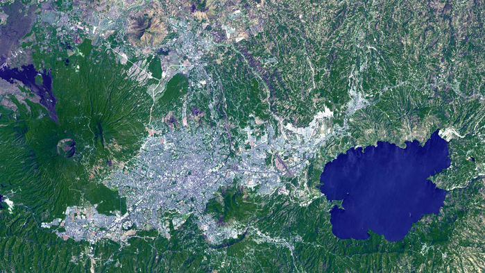 El Salvador's Ilopango volcano
