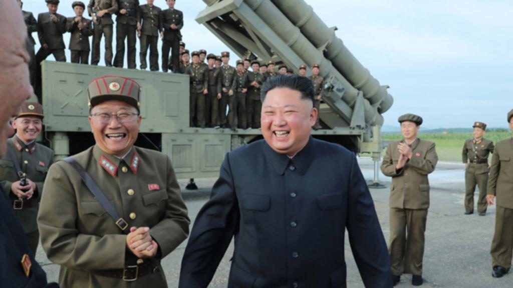 kim korea missiles