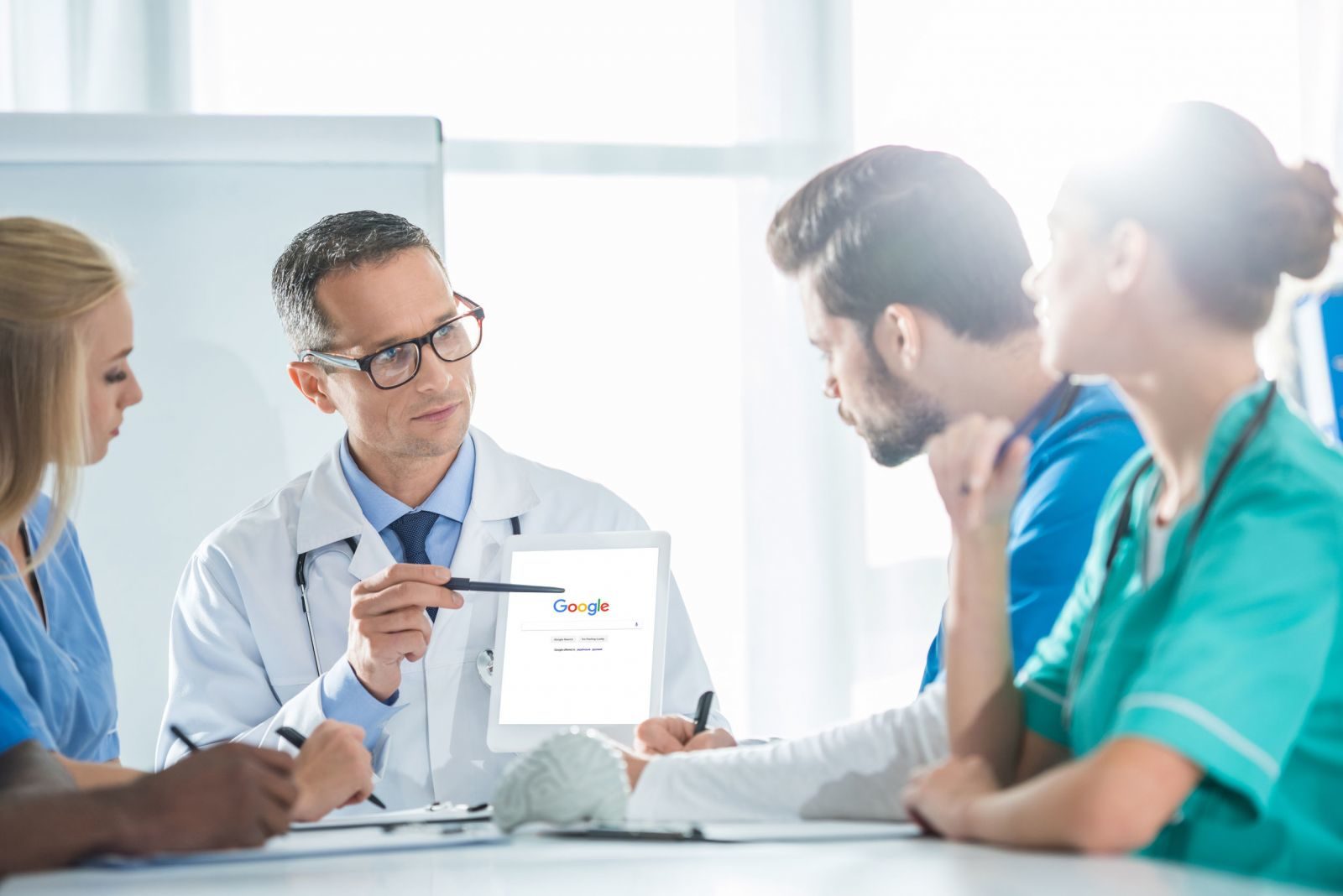 Click to enlarge google doctors