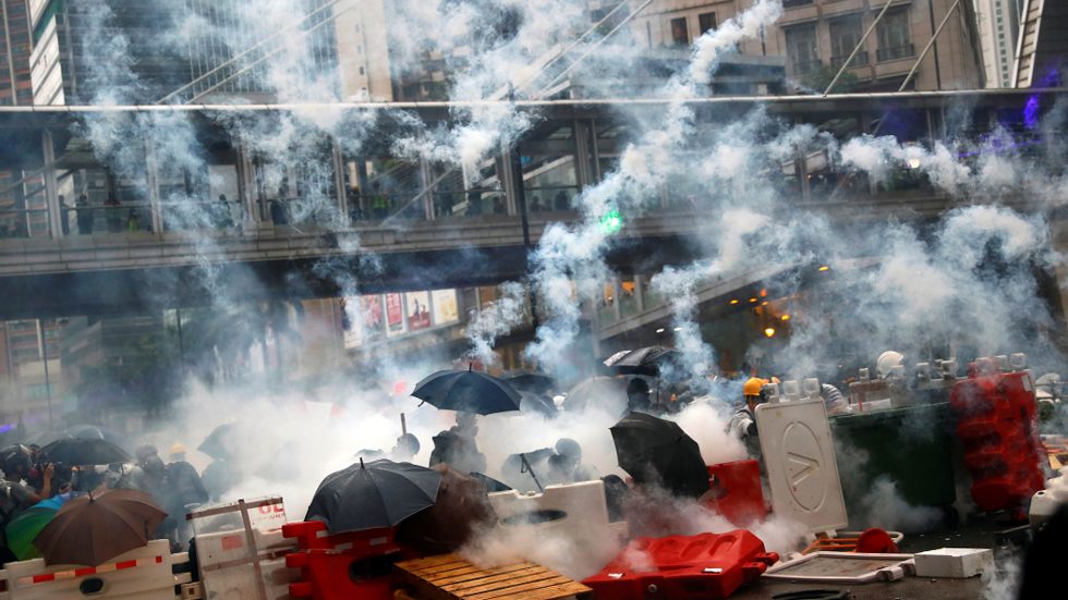 hong kong color revolution Aug 2019