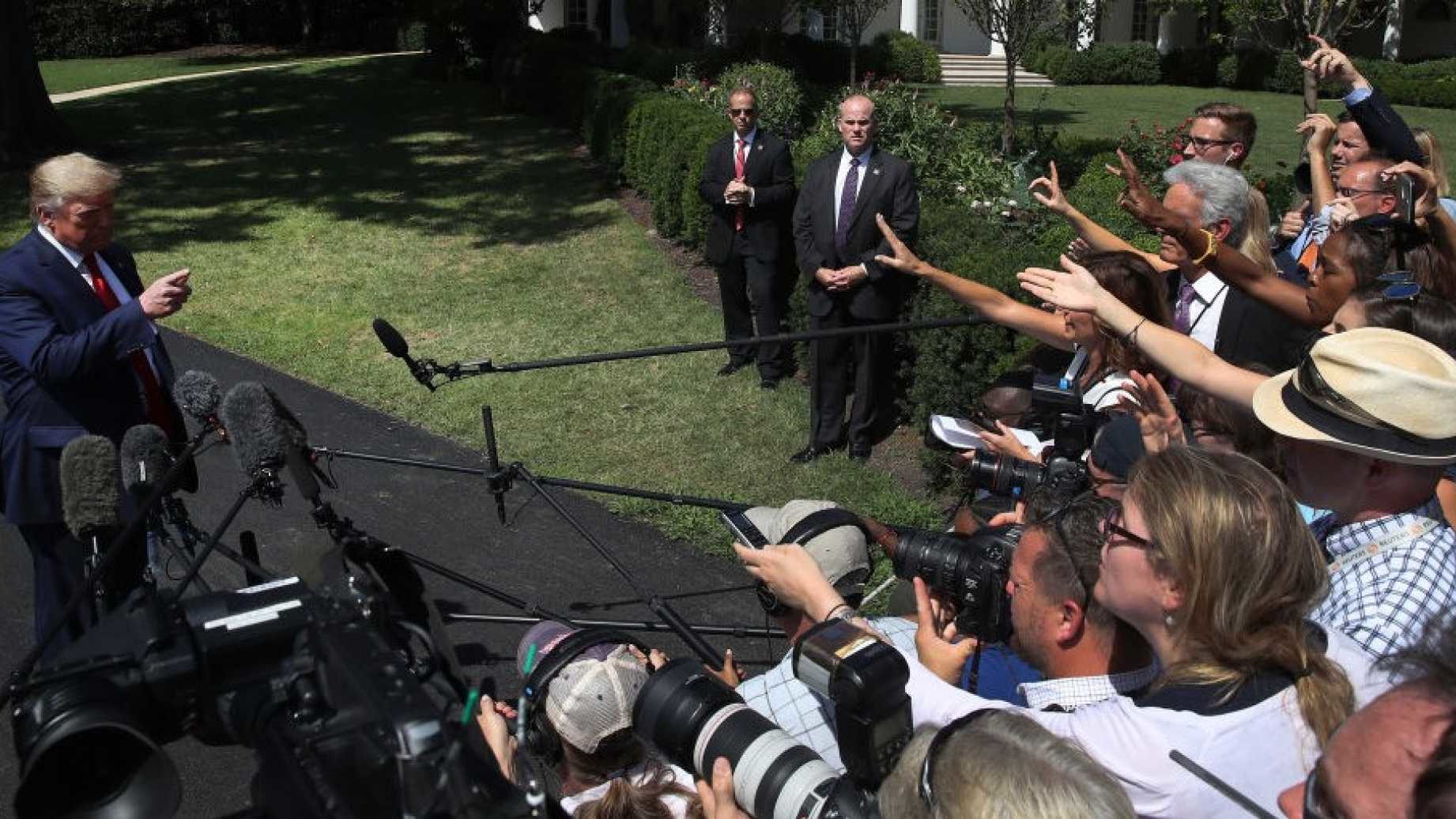 trump press conference white house