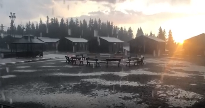 turkey snow
