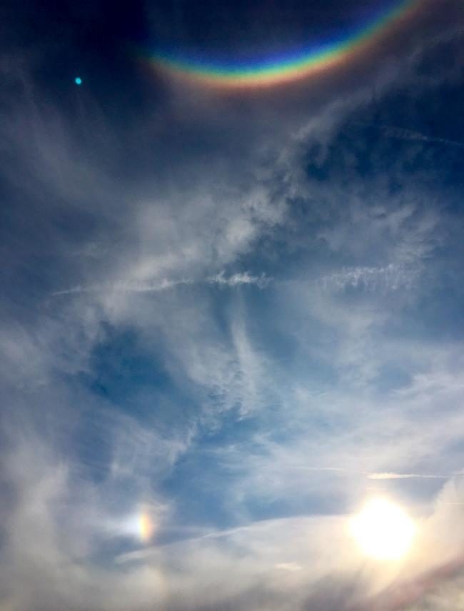 circumzenithal arc over brighton