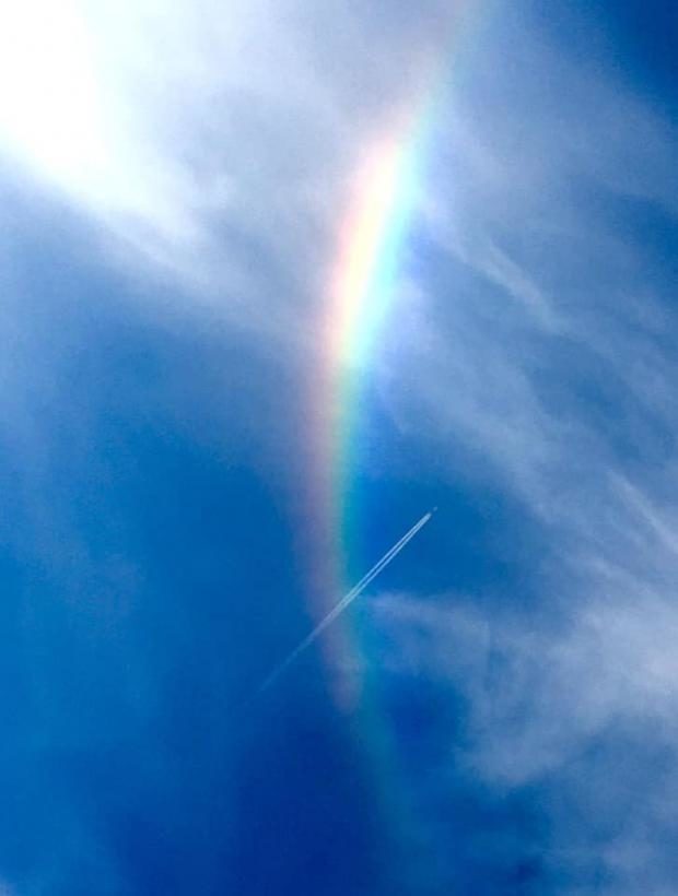 Click to enlarge circumzenithal arc over brighton