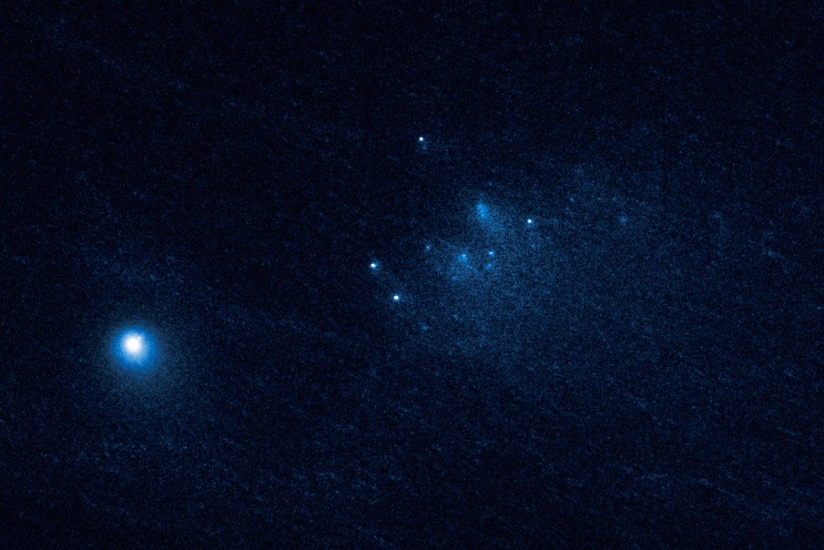 Comet 332P Fragmenting